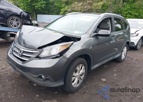 2013 Honda Cr-V Ex-L из США, поврежденный, VIN 2HKRM4H77DH628537
